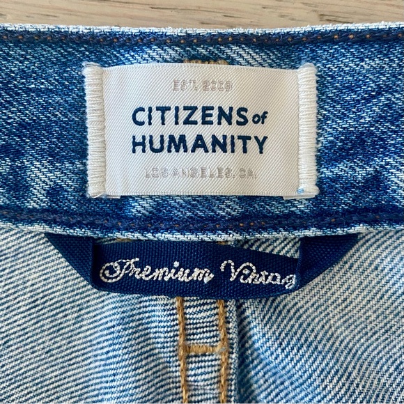Citizens of Humanity “Charlotte” High Rise Straight Jeans, size 27 - Picture 3 of 16